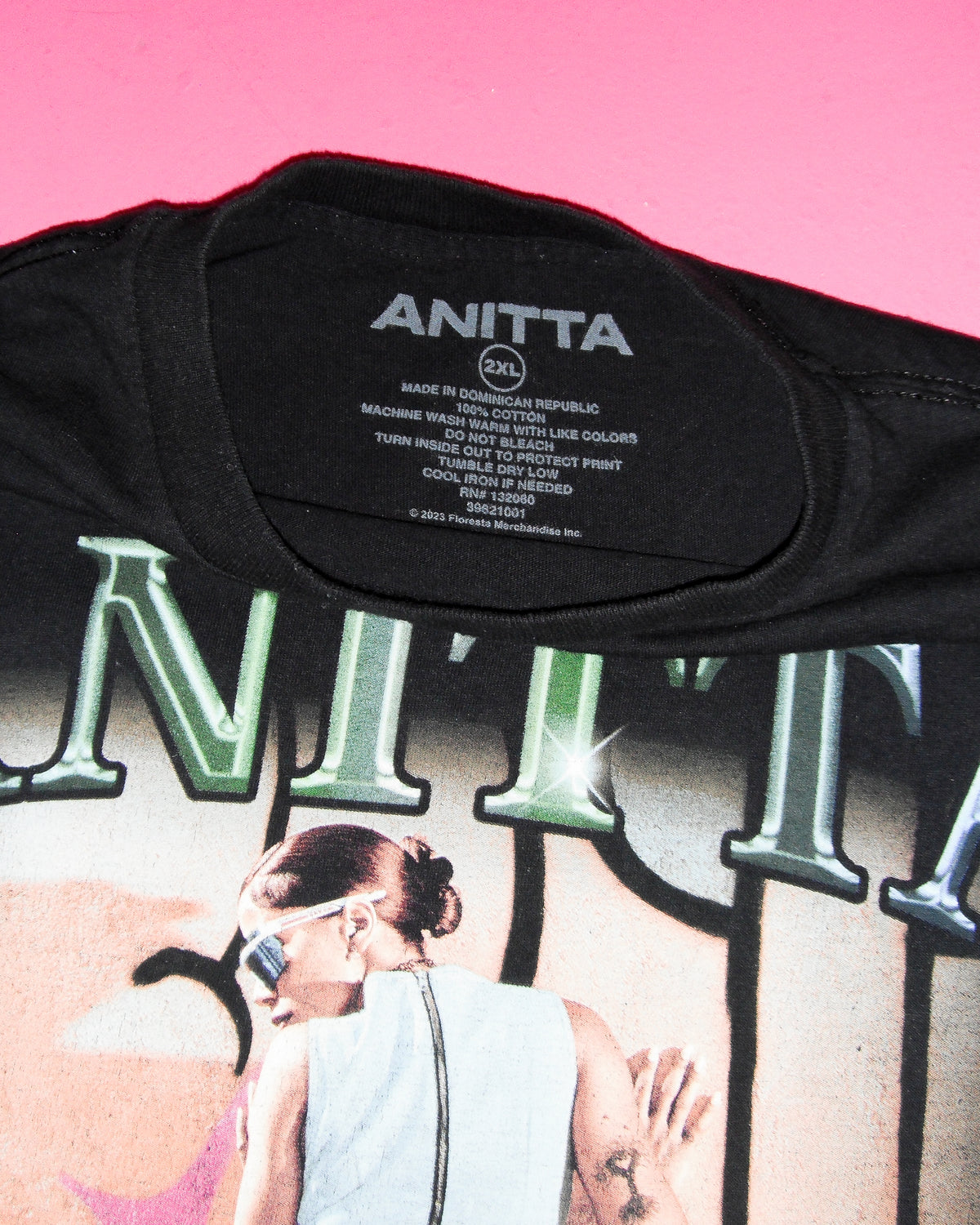 ANITTA FUNK RAVE TEE - 2XL