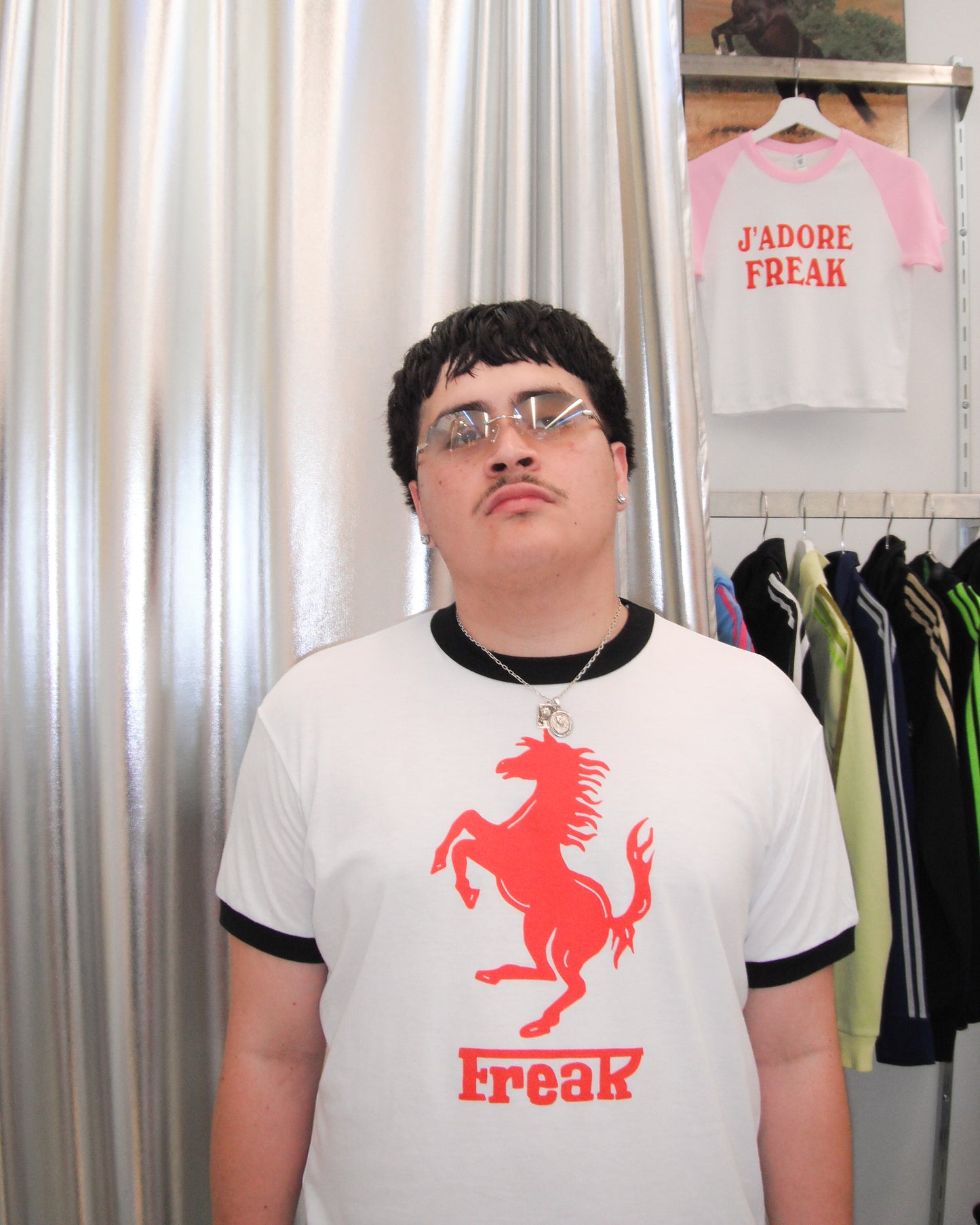FREAK RACING - MENS RINGER TEE