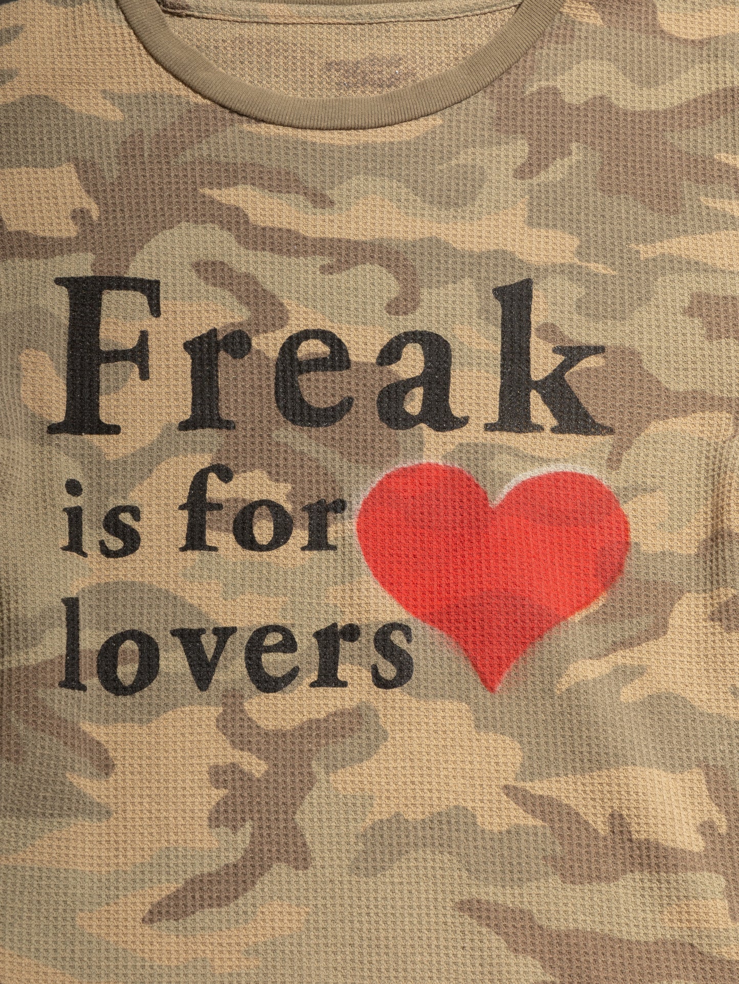 FREAK SOUVENIR WAFFLE LONGSLEEVE- LRG