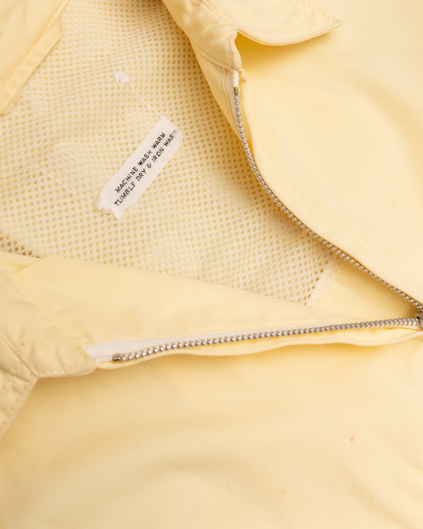 PROTECTION AIRBRUSH HARRINGTON JACKET - BUTTERCREAM