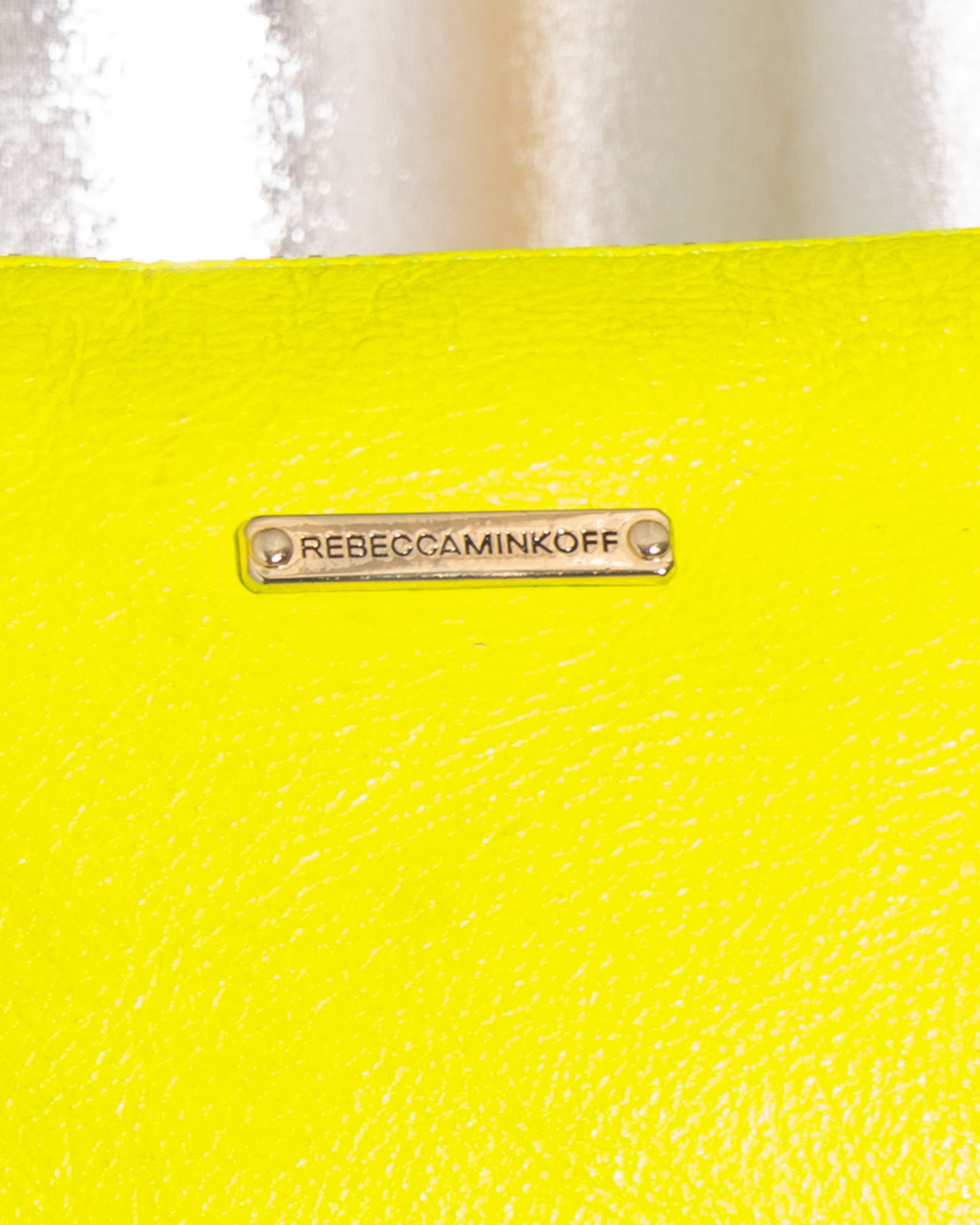 GENUINE LEATHER NEON MINI BAG