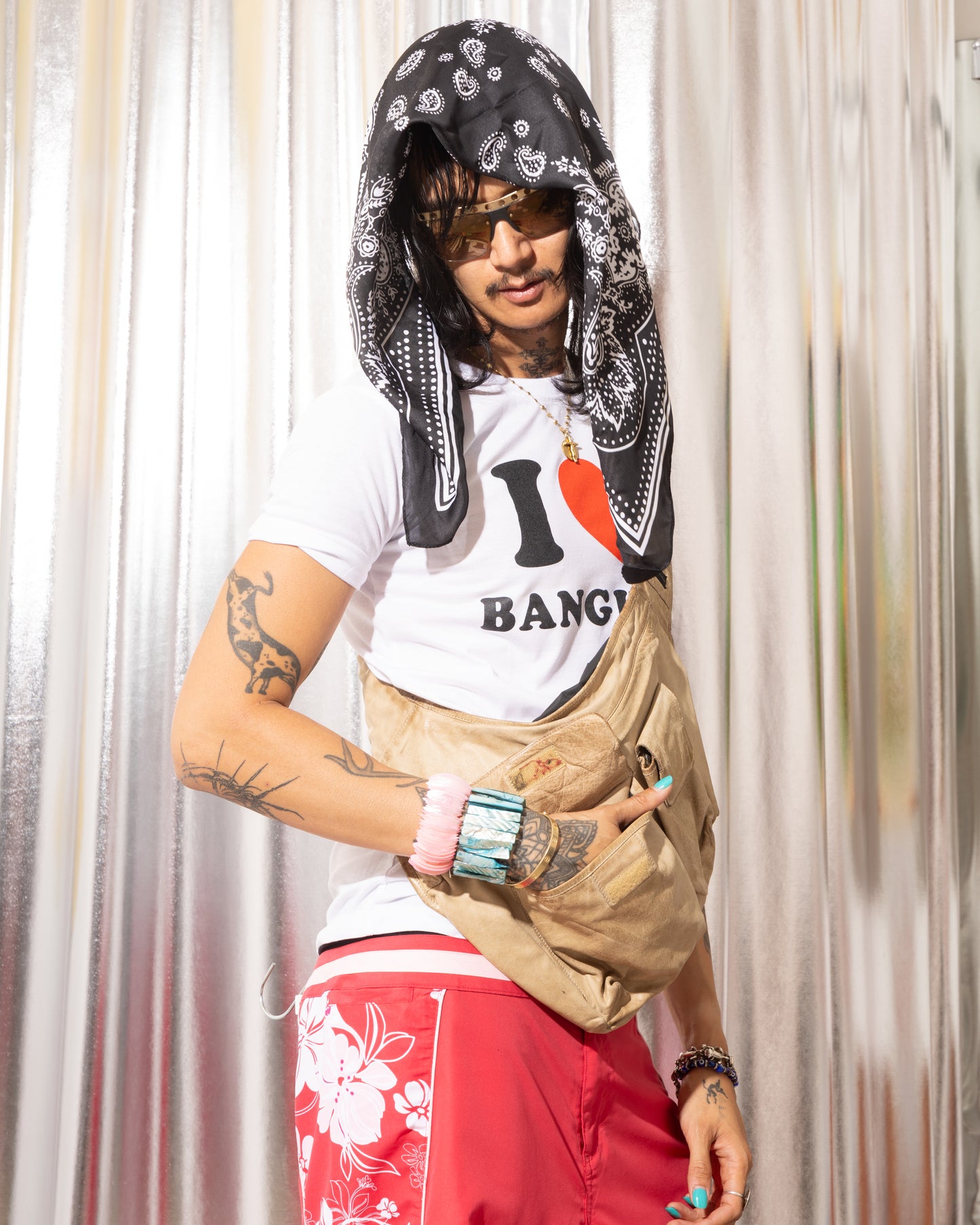 SAND LEATHER RUDSAK CROSSBODY BAG – LATE 2000S