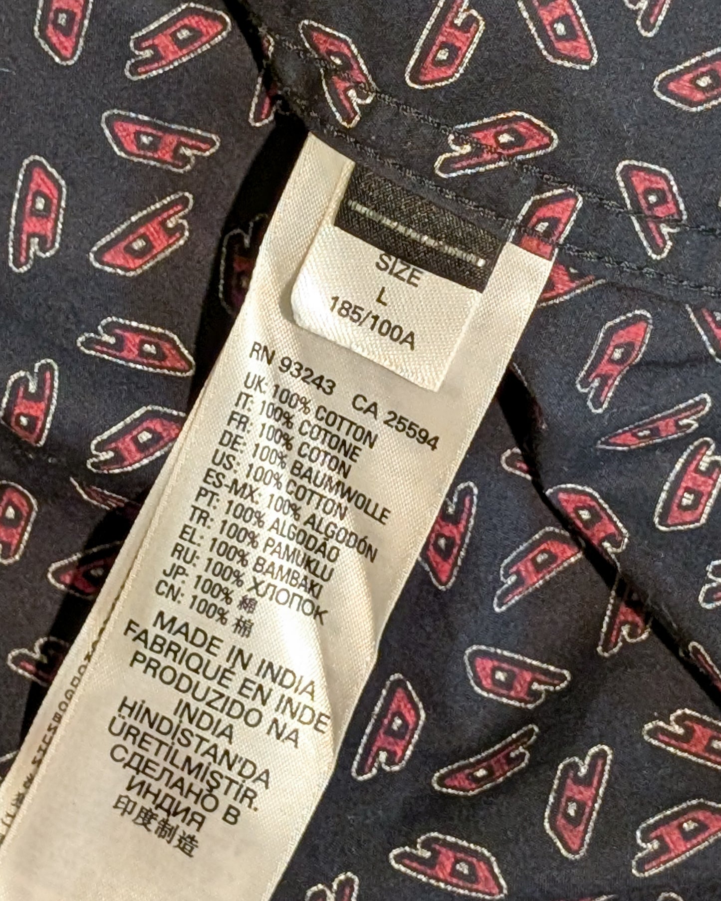 DIESEL DRESS SHIRT - LRG