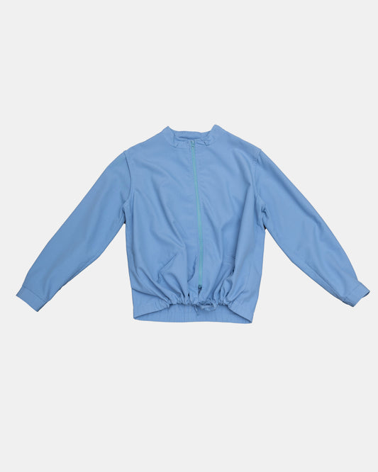 PROTECTION AIRBRUSH HARRINGTON JACKET - SKY BLUE