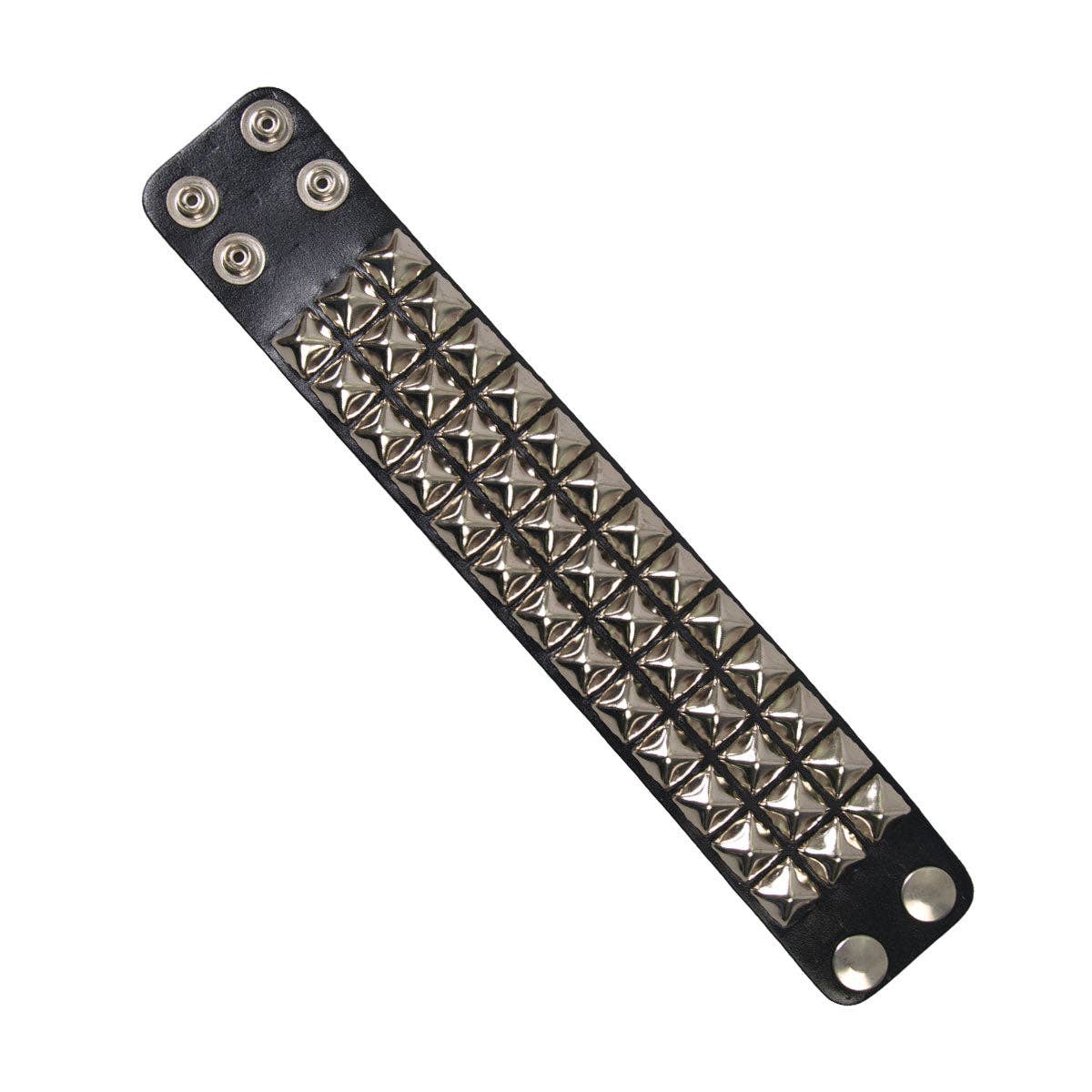 STUDDED LEATHER CUFF