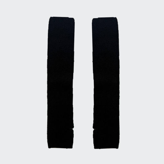 WOOL KNIT BALLET SOCKS - BLACK