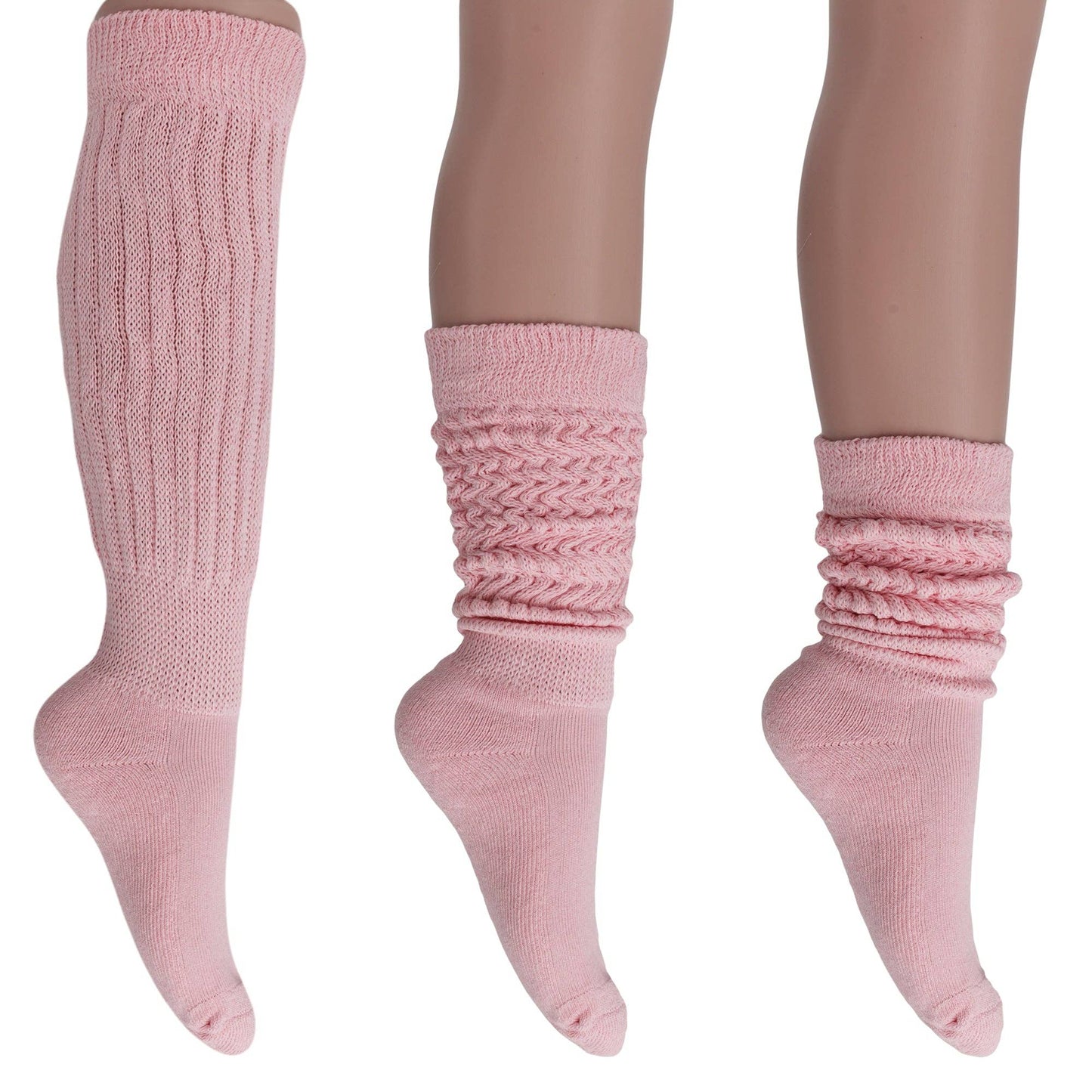 SLOUCH / KNEE HIGH SOCK - PINK
