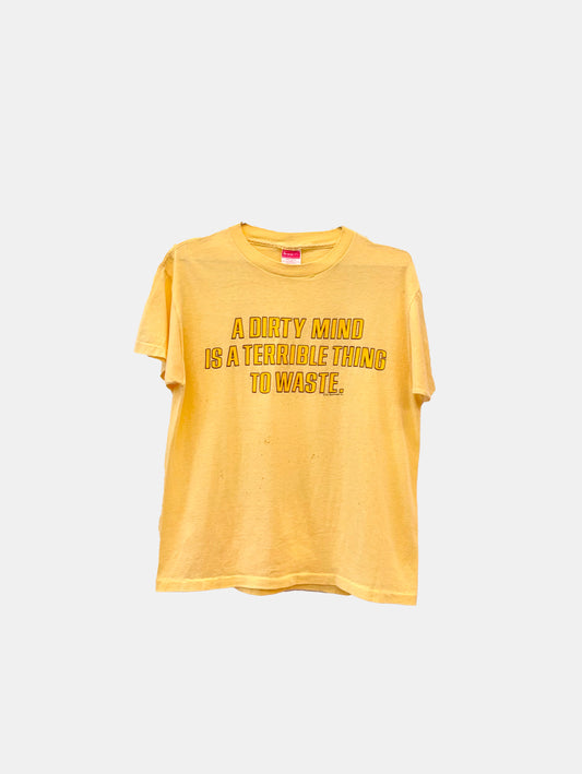 DIRTY MIND TEE - (S)