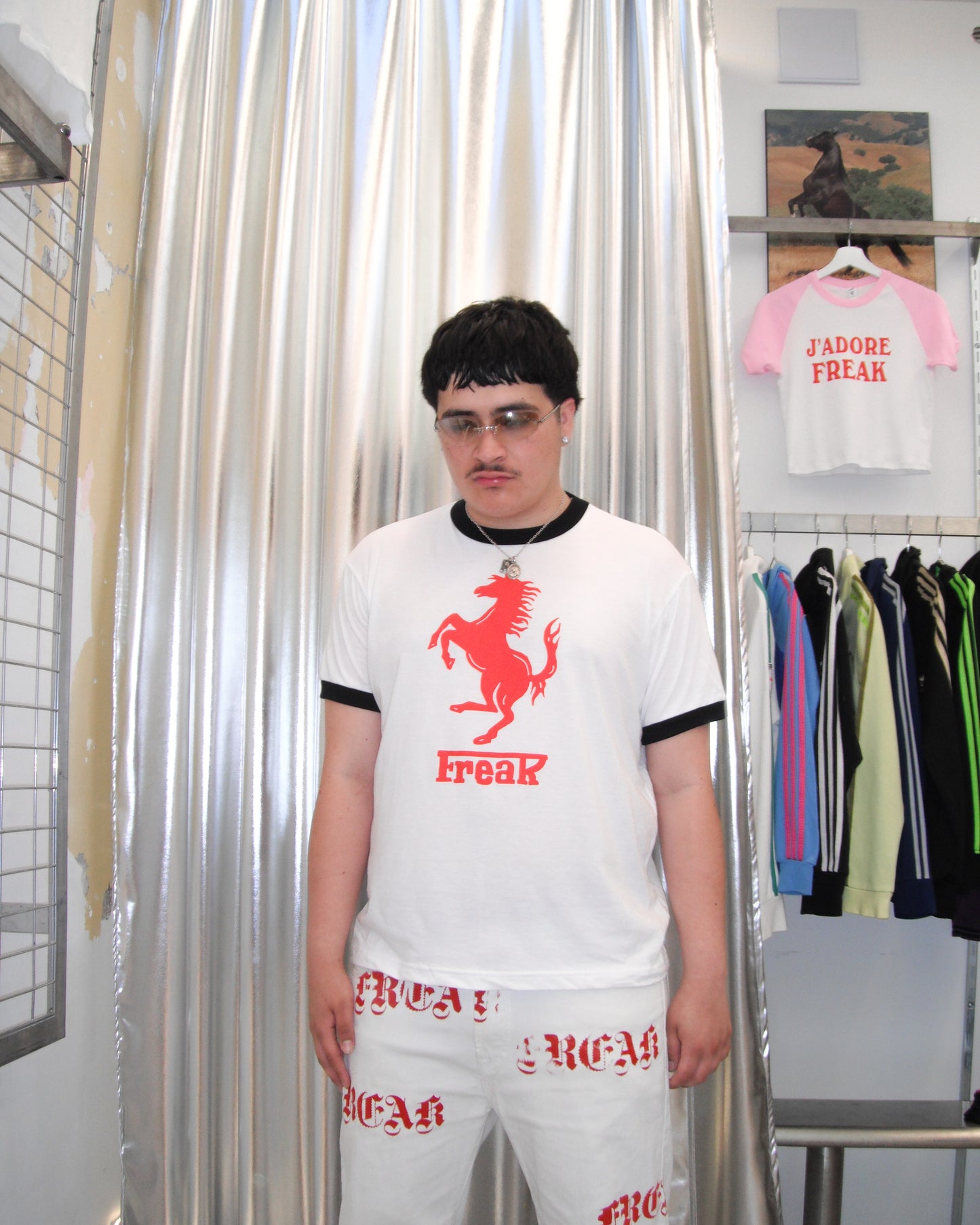 FREAK RACING - MENS RINGER TEE