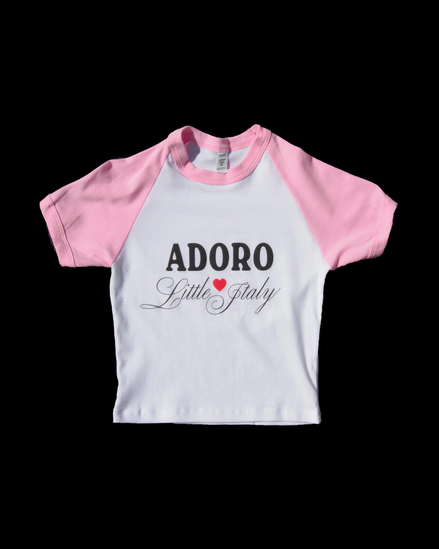 I ♥️ LITTLE ITALY - 2026 *** LA APPAREL BB PINK BB TEE