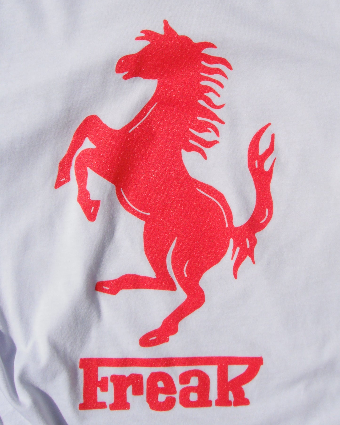 FREAK RACING *** LA APPAREL MEN'S RINGER TEE