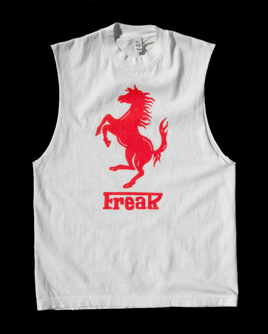 FREAK RACING *** LA APPAREL CUT-OFF TANK