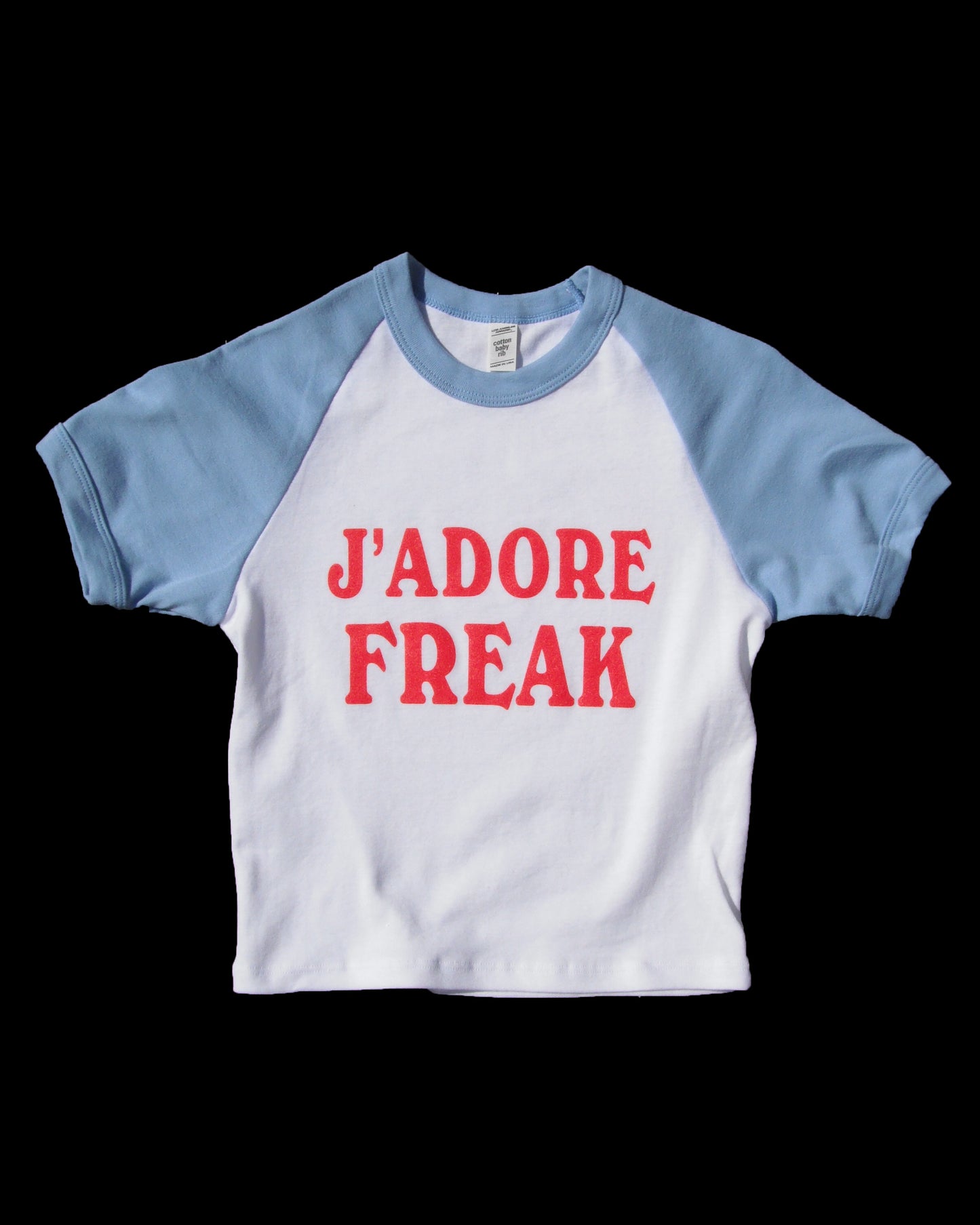 J'ADORE FREAK *** LA APPAREL BB BLUE BB TEE