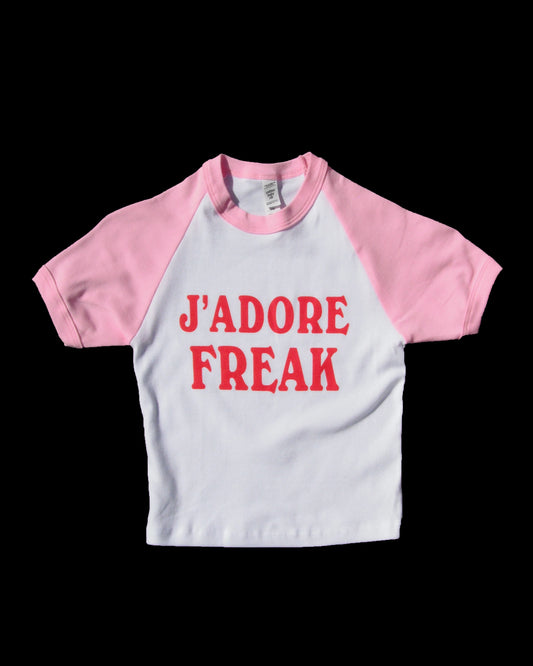 J'ADORE FREAK *** LA APPAREL BB PINK BB TEE