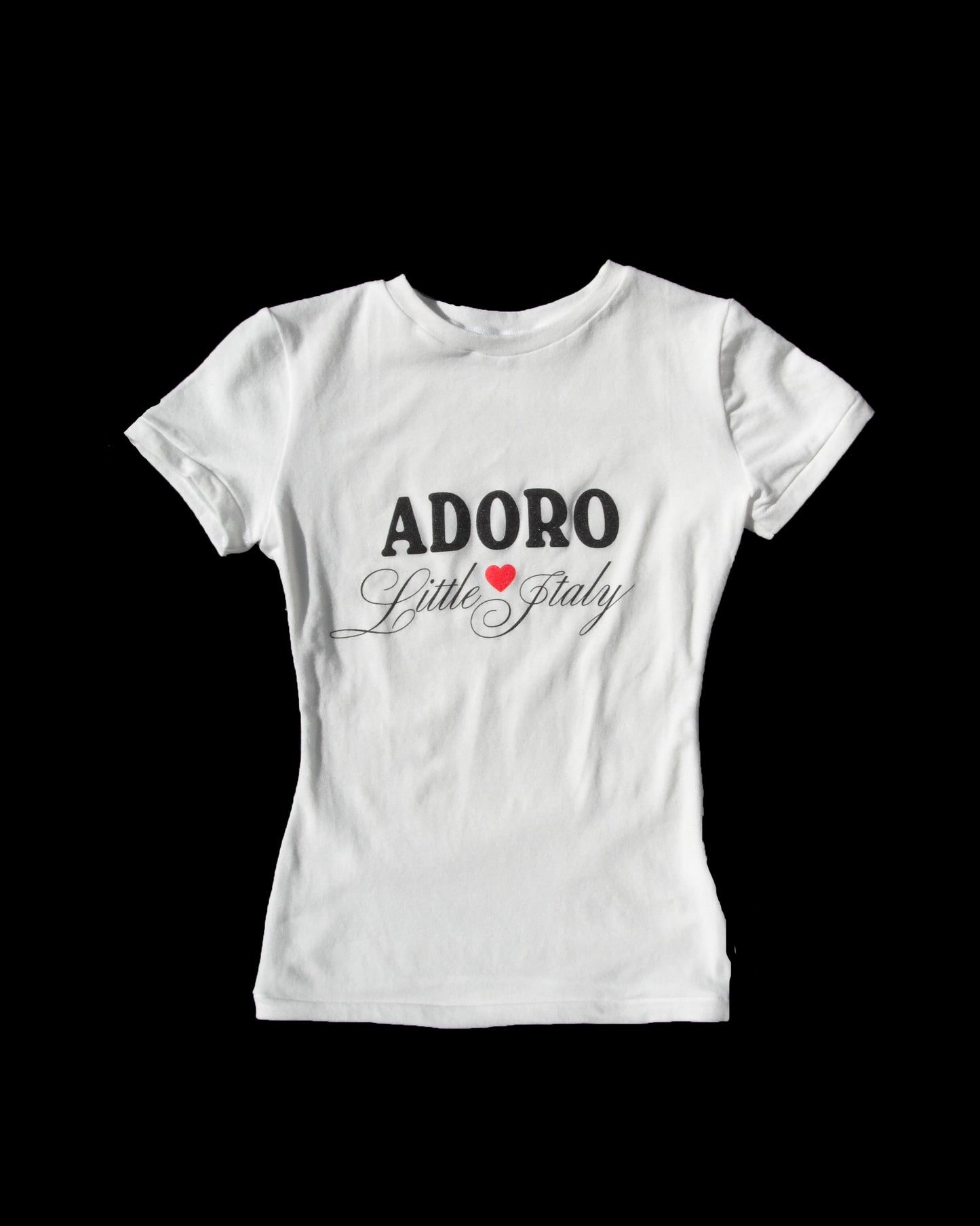I ♥️ LITTLE ITALY - 2026 *** LA APPAREL STRETCH COTTON TEE