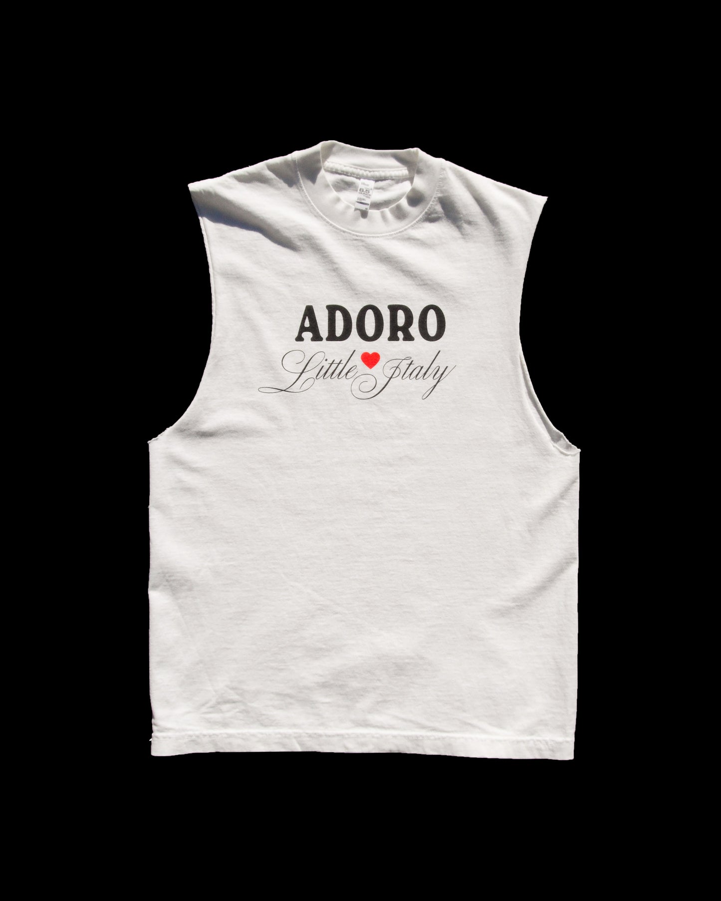 I ♥️ LITTLE ITALY - 2026 *** LA APPAREL CUT-OFF TANK