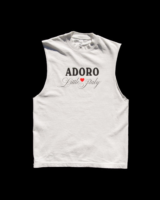 I ♥️ LITTLE ITALY - 2026 *** LA APPAREL CUT-OFF TANK