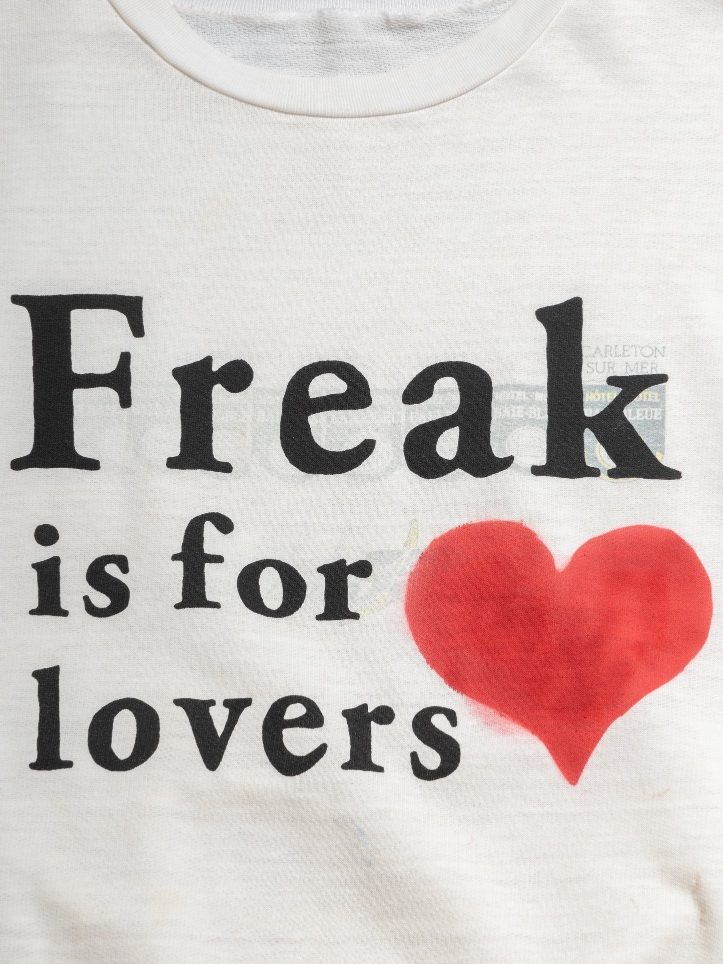 FREAK SOUVENIR CREWNECK TEE - LRG