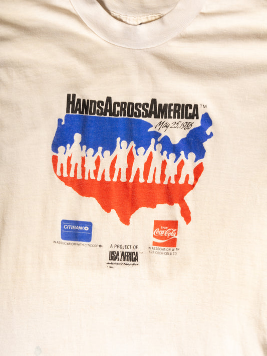 HANDS ACROSS AMERICA TEE - (S)