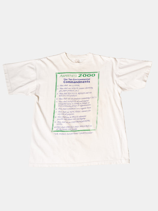 2000 COMMANDMENTS TEE - (XL)