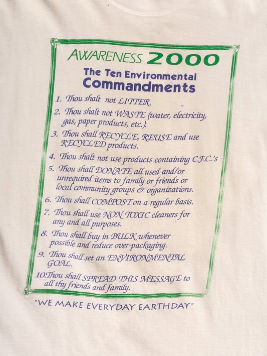 2000 COMMANDMENTS TEE - (XL)