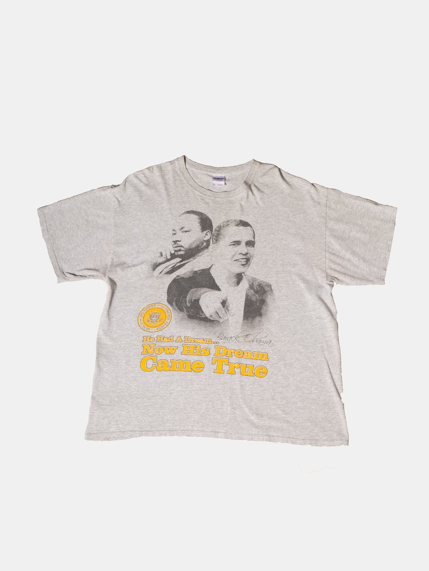 MLK AND OBAMA TEE - (XL)