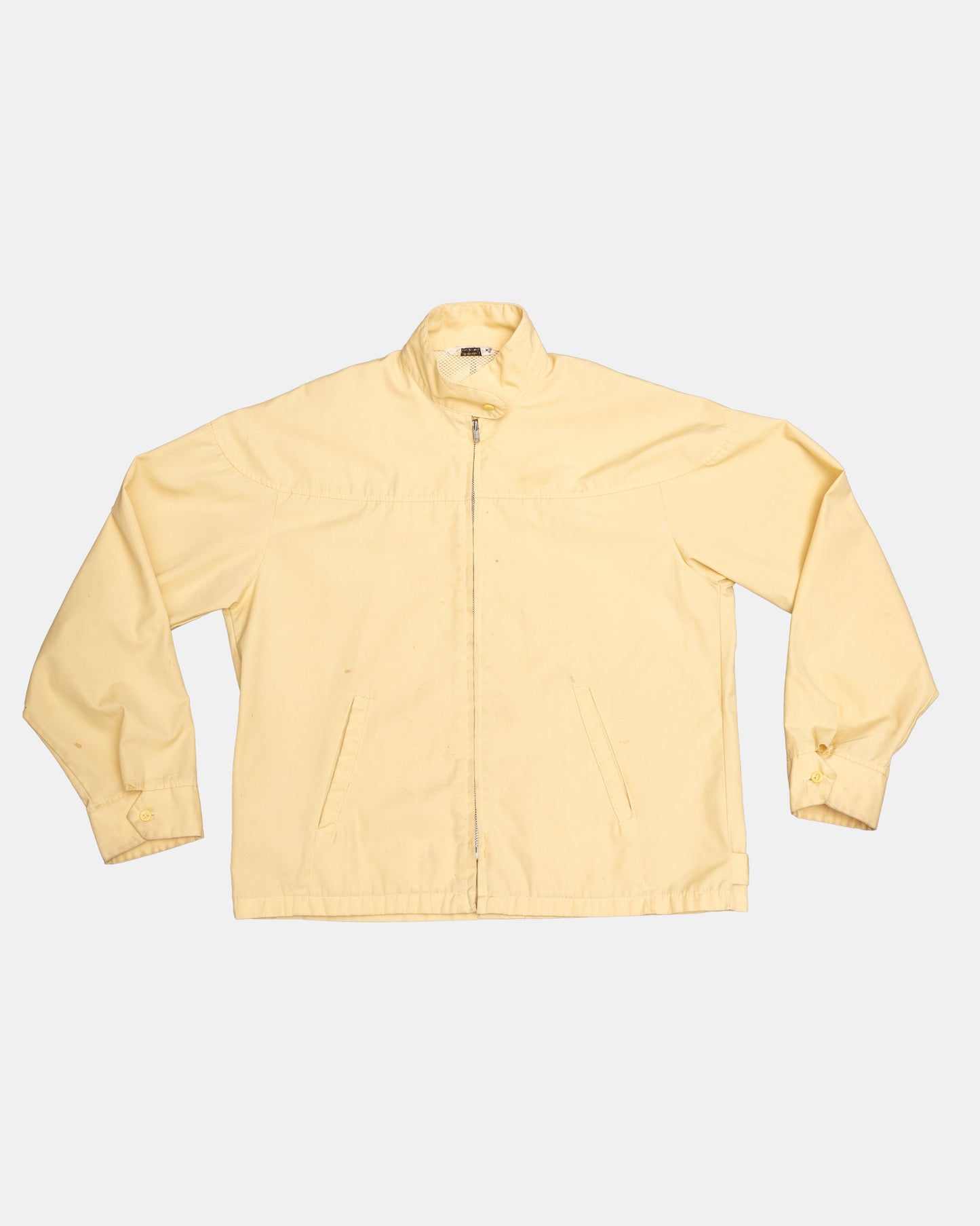 PROTECTION AIRBRUSH HARRINGTON JACKET - CREAM