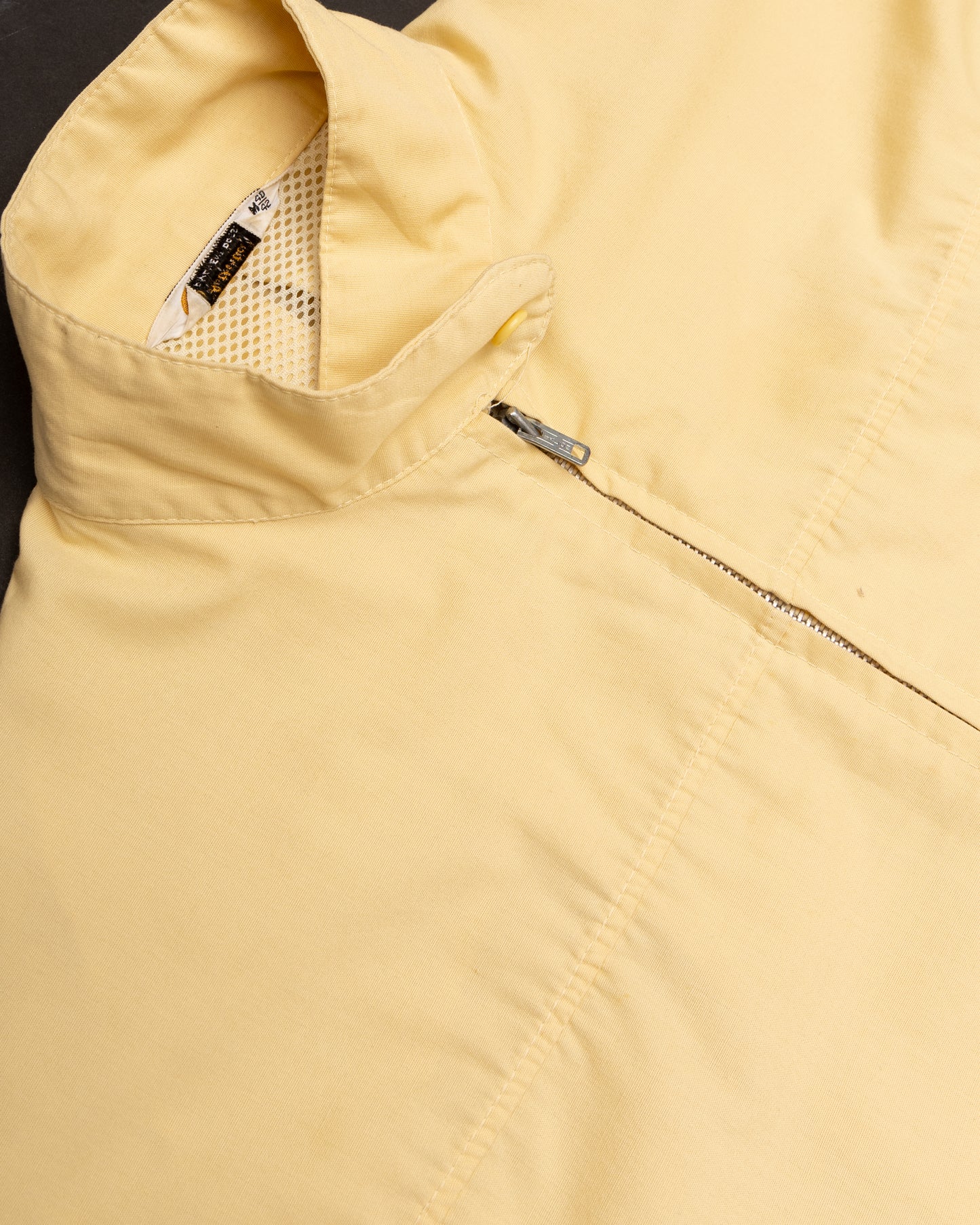 PROTECTION AIRBRUSH HARRINGTON JACKET - CREAM
