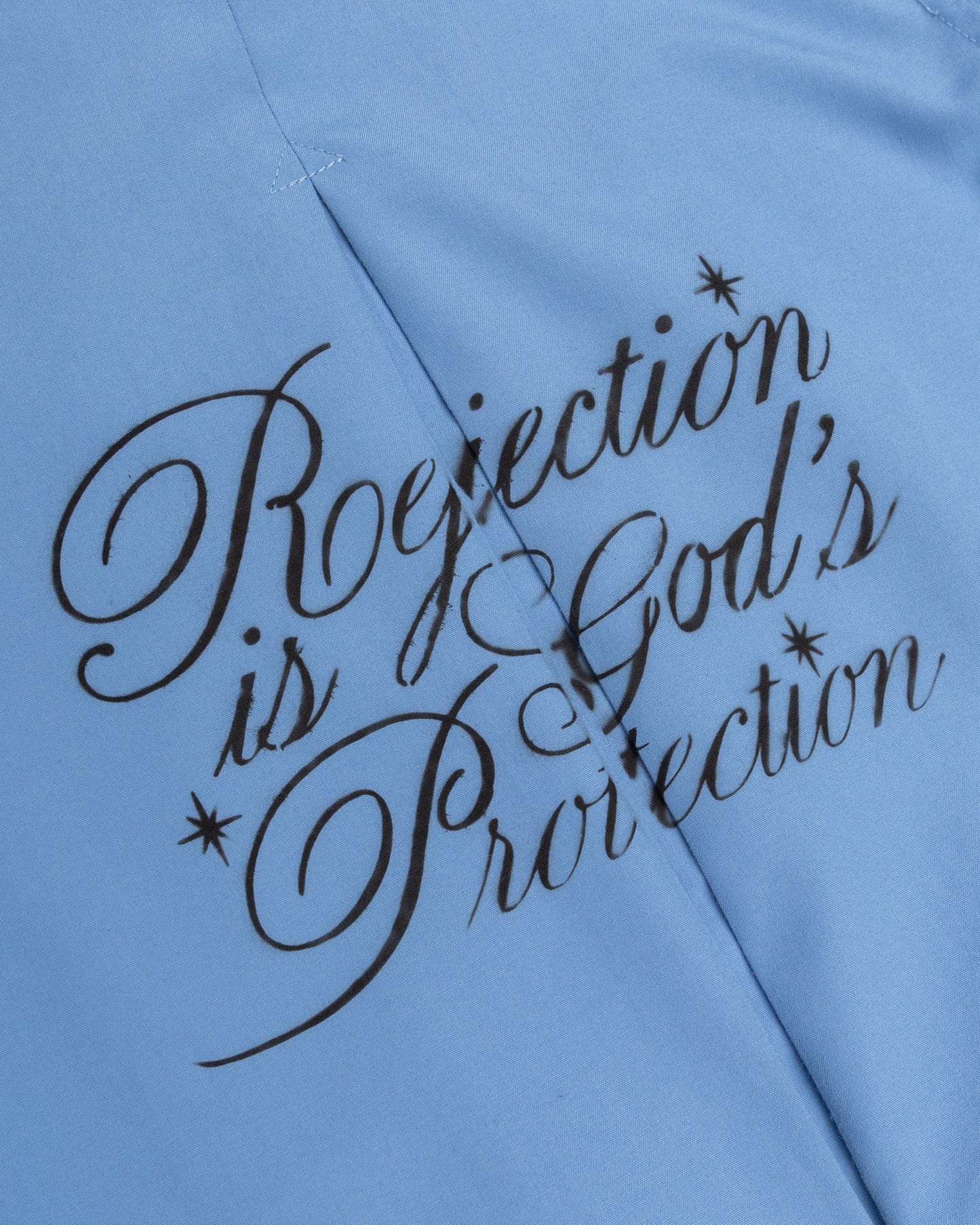 PROTECTION AIRBRUSH HARRINGTON JACKET - SKY BLUE