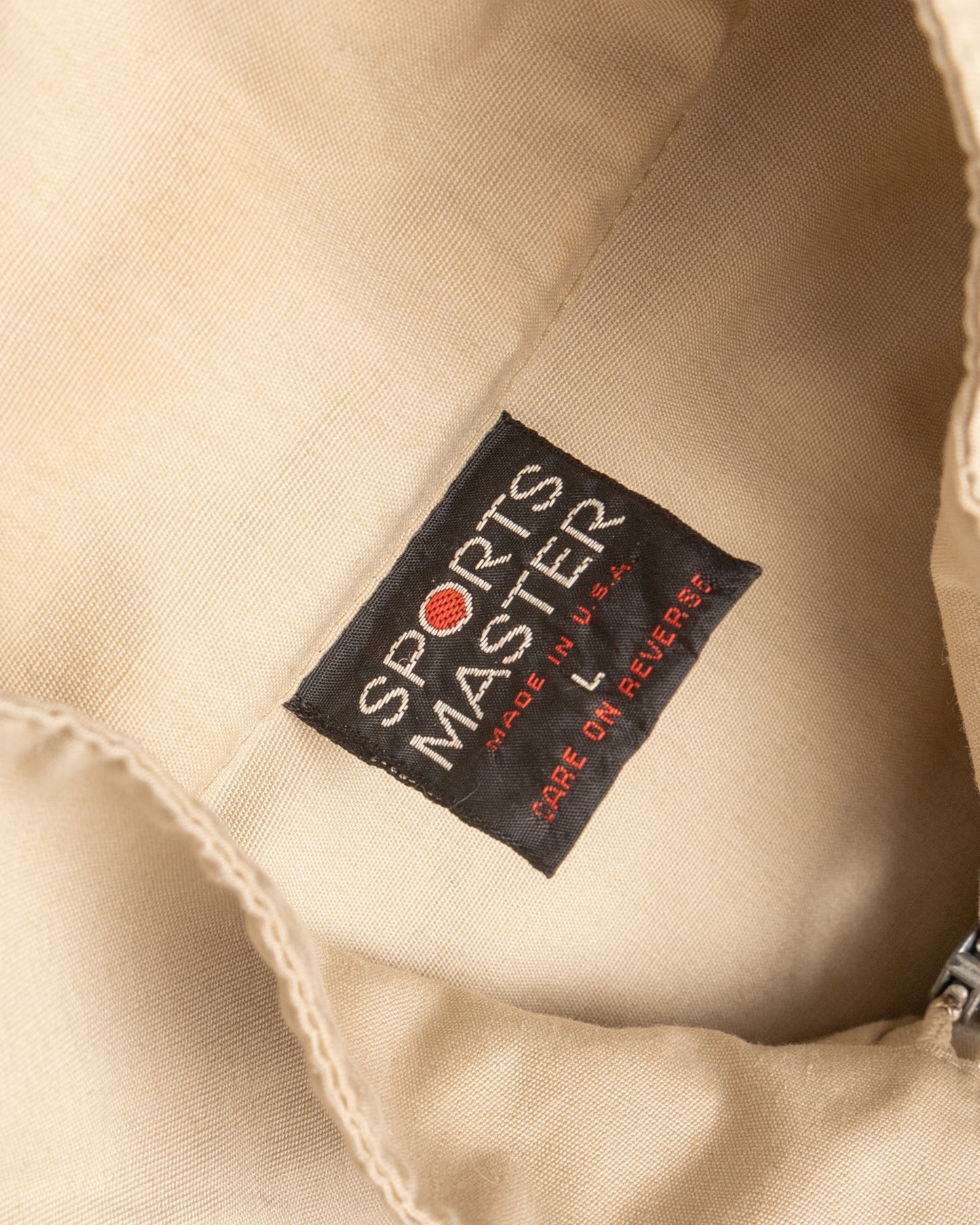 PROTECTION AIRBRUSH HARRINGTON JACKET - KHAKI