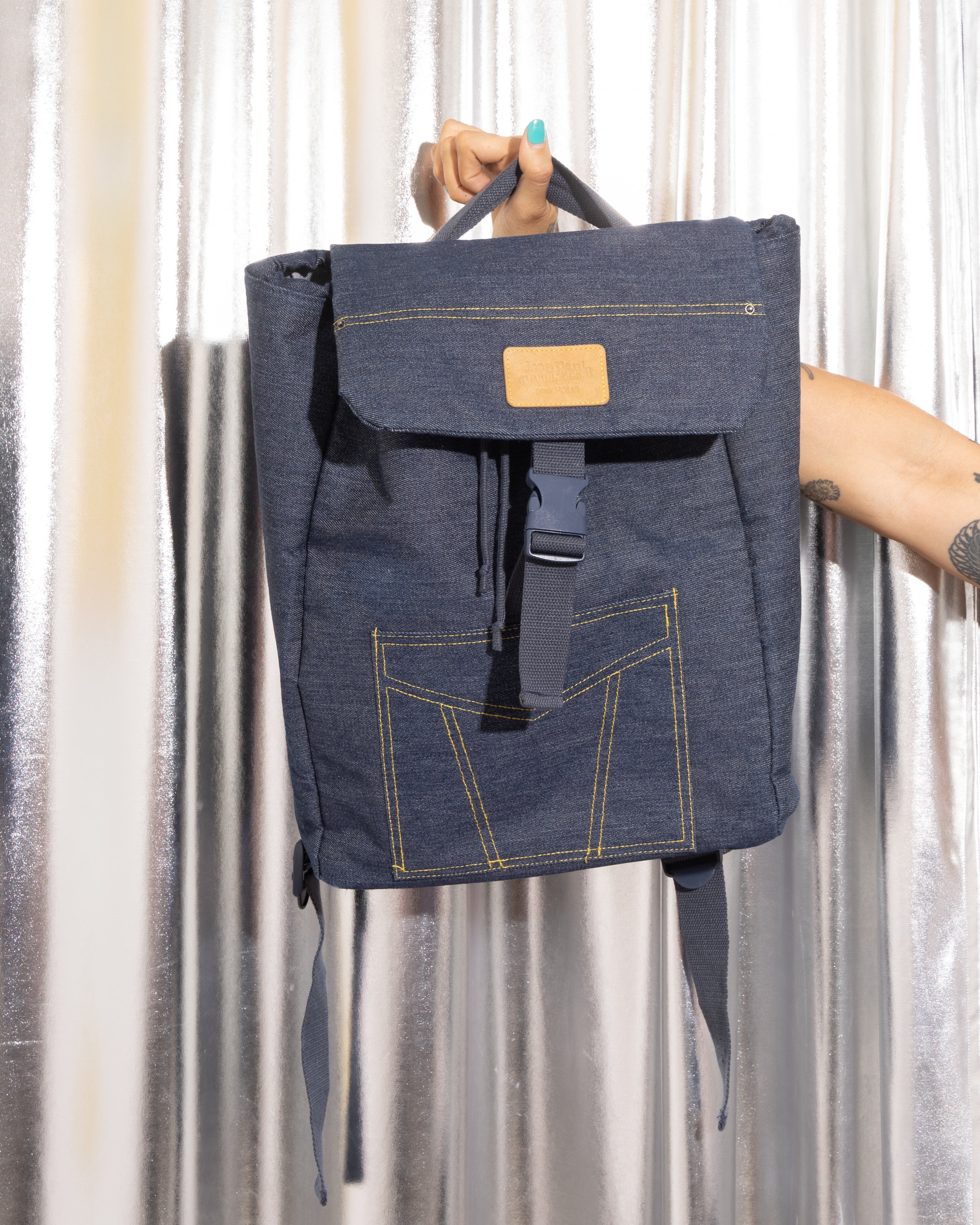 JEAN PAUL GAULTIER 'POUR VOUS' DENIM BACKPACK – FREAK VINTAGE