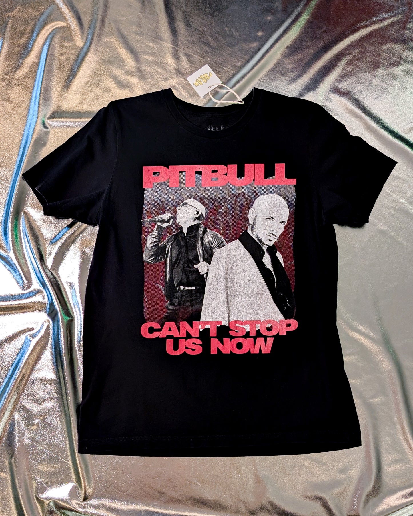 PITBULL TOUR TEE - MED