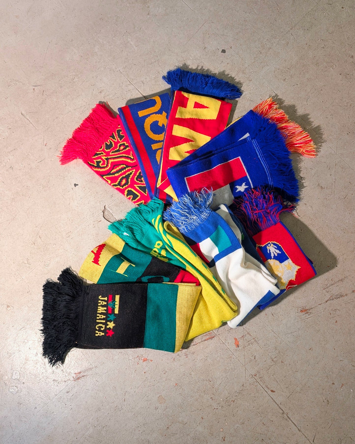 FOOTY SCARVES