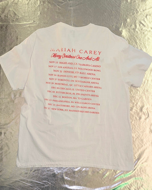 MARIAH CAREY CHRISTMAS TOUR TEE - XXL