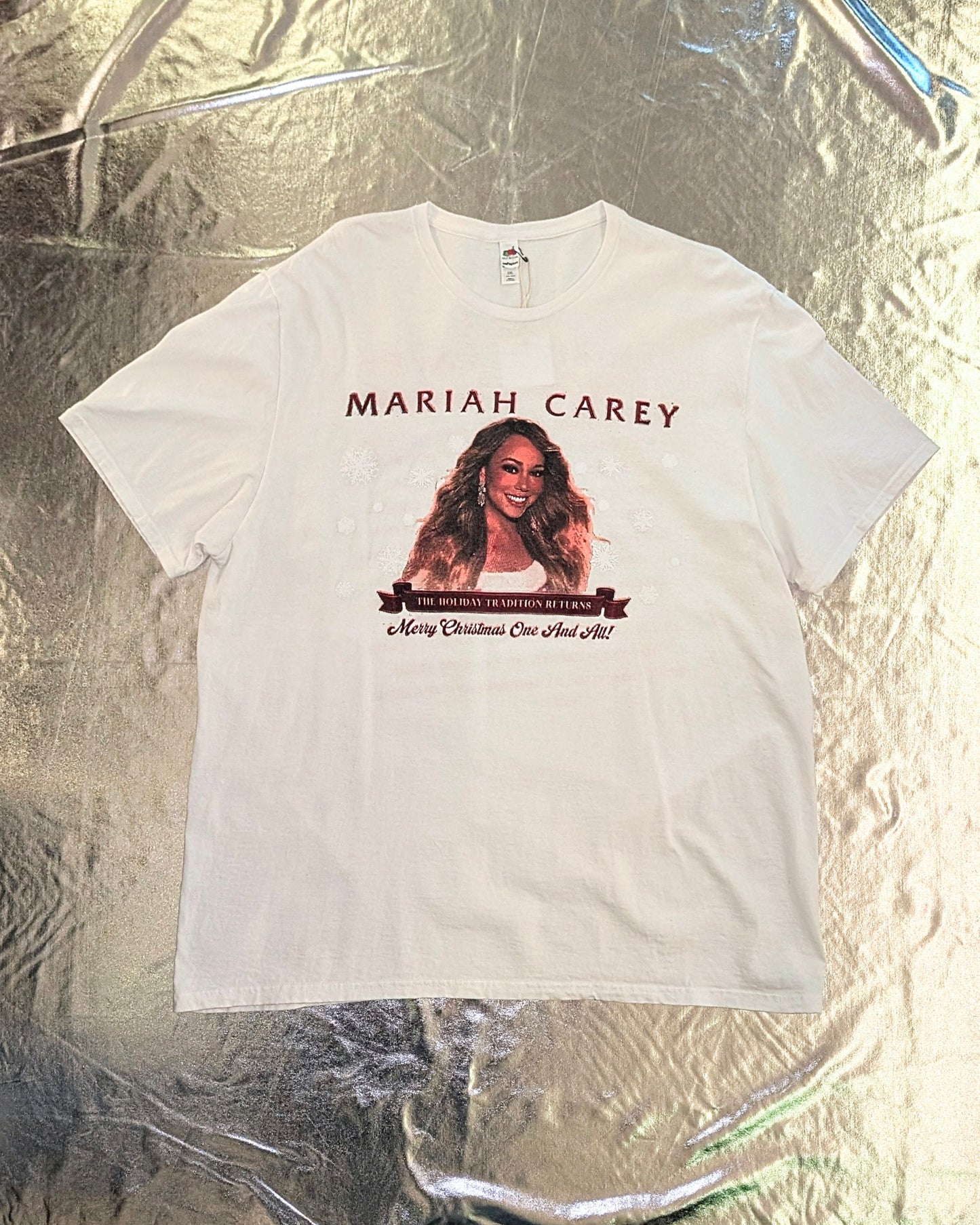 MARIAH CAREY CHRISTMAS TOUR TEE - XXL